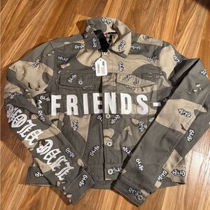 VLONE Camo Dice Friends Jacket